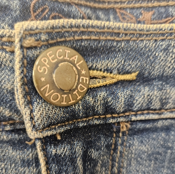 Vintage - Special Edition Old Navy Ultra Low Waist Jean Skirt - NWOT - Size 10 - Picture 9 of 13